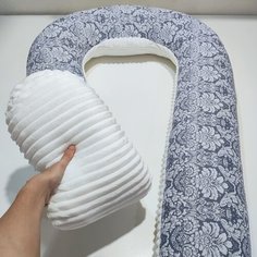 Подушка для беременных хлопок + плюш Ксенчик Птенчик