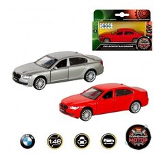 Машина металлическая 1:46 BMW 760, откр. двери, цвета в ассорт, 11см Пламенный мотор