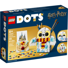 Конструктор LEGO DOTS 41809 Hedwig™ Pencil Holder, 518 дет.
