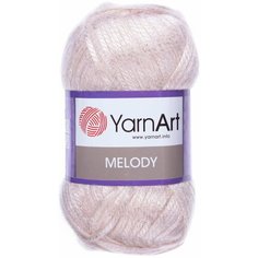 Пряжа Yarnart Melody пудра (895), 9%шерсть/21%акрил/70%полиамид, 230м, 100г, 1шт