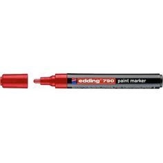 Маркер лаковый Edding E-790 красный, круглый наконечник 2-3 мм {E-790#2}
