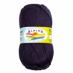 Пряжа Alpina Tommy, 100% микнес, 10*50 г, 138 м+-7 м, №024, темно-синий