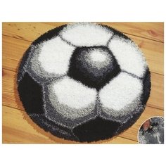 Набор для вышивания коврика Vervaco "Футбольный мяч", 70*70см