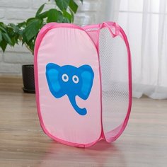 Корзина для игрушек ZABIAKA "Слоники"