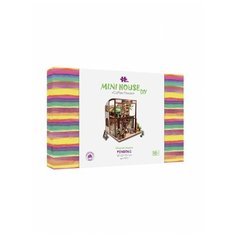 Румбокс M027 Интерьерный конструктор DIY House Coffee House, HOBBY DAY