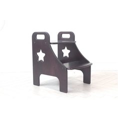 Ступенька столик (табурет, стремянка) для детей для ванной, кухни, детской, венге Play Woods