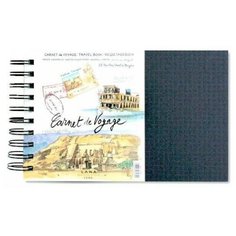 Альбом для акварели на спирали Lana "Carnet de Voyage" 14х22 см 25 л 300 г