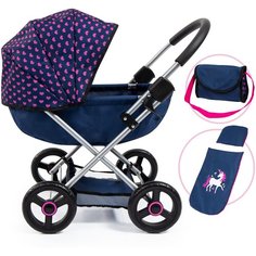 Коляска для кукол Trendy, фиолетовая 12754AA Bayer