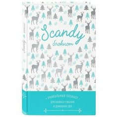 Scandy блокнот для идеального баланса рабочих и домашних дел (серебряная паста) Эксмо