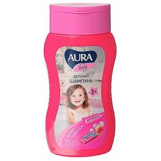 AURA BABY Детский шампунь для девочек 3+, 200мл Cotton Club
