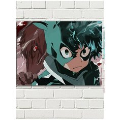 Картина по номерам Аниме Моя геройская академия - 8259 Г 30x40