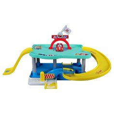 Игровой набор Гараж парковка для малышей Volkswagen New Beetle. Bburago Junior 16-88611