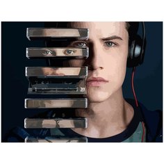 Картина по номерам на холсте Тринадцать причин почему - 529