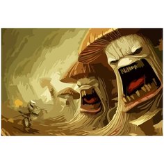 Картина по номерам на холсте Infected Mushroom - 10