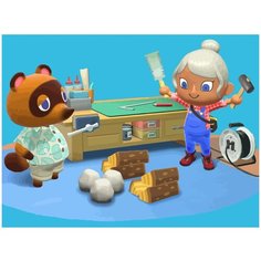 Картина по номерам на холсте Animal Crossing New Horizons - 5 40 x 30