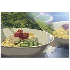 Картина по номерам на холсте еда из аниме - 20