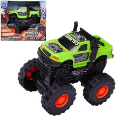 Машинка Джип-внедорожник 4х4 Гнев монстра, 1:16, зеленая - Junfa Toys [WC-11579]