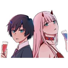 Картина по номерам Аниме Любимый во Франксе - 8