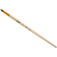 Кисть Roubloff, колонок круглая длинная ручка "1112" №07 желтая обойма