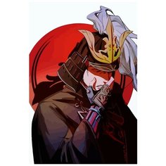 Картина по номерам на холсте Игра Sekiro Shadows die twice (Гэнитиро, Иссин Асина) - 7682 В 60x40