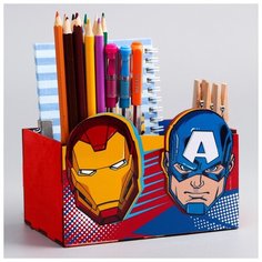 Органайзер для канцелярии MARVEL, Мстители, 150 х 100 х 80 мм./В упаковке шт: 1