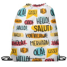 Сумка-мешок для обуви с принтом Gorolla