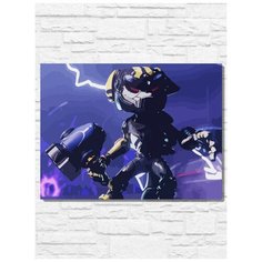 Картина по номерам на холсте Ratchet & Clank Rift Apart (PS, Xbox, PC, Switch) - 10398 30x40