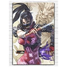 Картина по номерам на холсте игра Soulcalibur IV (PS, Xbox, PC, Switch) - 11150 В 60x40