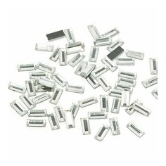 Стразы IDEAL термоклеевые стекло арт. HTF-5.2 3х7 мм цв. Crystal уп.100шт