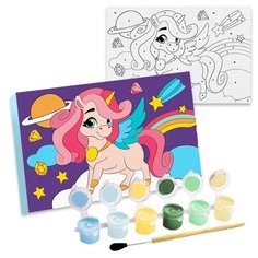 Картина по номерам "Волшебство единорога" 20х30 см (1 шт.) Pro Market