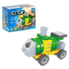 Конструктор Мини-паровоз, 22 детали Keyixing