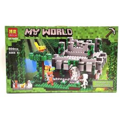 Конструктор Храм в джунглях 10623 (Minecraft 21132), 604 детали/майнкрафт конструктор/конструктор майнкрафт/ Lari (Bela)