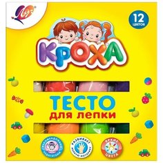 Тесто для лепки набор Луч "Кроха" 12 цветов