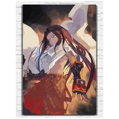 Картина по номерам на холсте аниме Shaman King - 11238 В 60x40