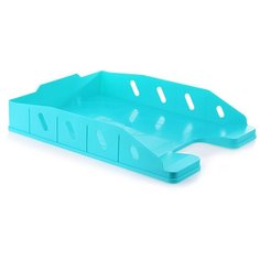 Лоток горизонтальный офис- Бирюза Проф Пресс