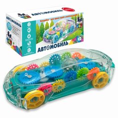 Игрушка музыкальная / автомобиль С шестерёнками / Baby You Bondibon