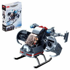 Конструктор Космический спецназ "Боевой вертолёт", 107 деталей Sluban