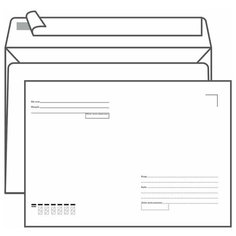 Ряжская печатная фабрика Конверт C4 229х324