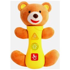Развивающая игрушка "Мишка" (свет, звук) в коробке Китай