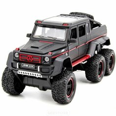 Металлическая машинка Джип Мерседес-Бенц AMG 6x6 (24 см) Che Zhi
