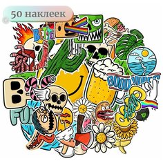 Наклейки - Монстры - 50шт. Mandarin