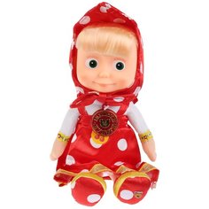 Мягкая игрушка Маша в красном платье, 29 см (м/ф "Маша и Медведь") Мульти-Пульти