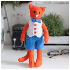 Игрушка из фетра, набор для творчества "Кот" Школа талантов