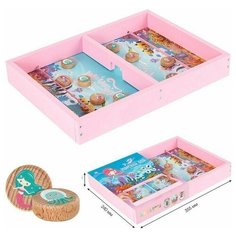 Настольная игра Морской бой маленький для девочек ТехноК