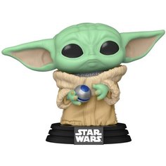 Фигурка Funko POP! Bobble Star Wars Book of Boba Fett Grogu with Armor (584) 68650