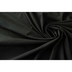 Ткань черный хлопковый трикотаж Corneliani