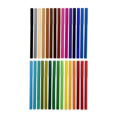 Фломастеры 30 цветов CENTROPEN "Washable" смываемые вентилируемый колпачок 7790/30TP, 2 шт
