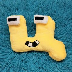 Алфавит Лора / Буква Ц / Обучающая мягкая игрушка / 19х5х15 см Не определен