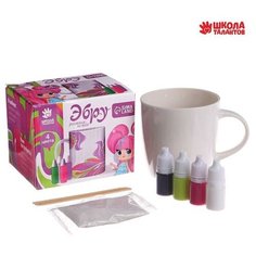 Рисование на воде: эбру "Создай свою кружку"./В упаковке шт: 1 Школа талантов