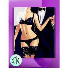 Картина по номерам на холсте Nu Style 21, 30 х 40 см КУЛЬТУРА ЦВЕТА